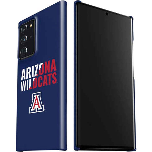 University of Arizona Wildcats Logo Split Blue Galaxy Note20 Ultra 5G Lite Case