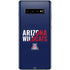 University of Arizona Wildcats Logo Split Blue Galaxy S10 Plus Skin