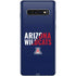 University of Arizona Wildcats Logo Split Blue Galaxy S10 Skin