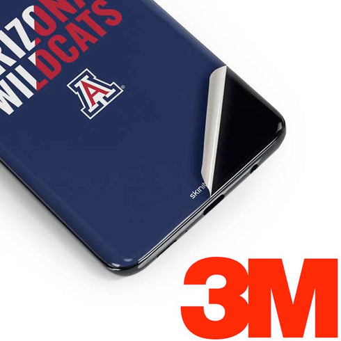 University of Arizona Wildcats Logo Split Blue Galaxy S10e Skin