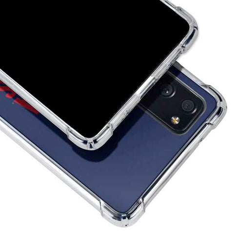 University of Arizona Wildcats Logo Split Blue Galaxy S20 FE Clear Case