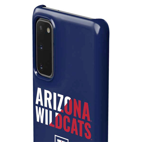 University of Arizona Wildcats Logo Split Blue Galaxy S20 Lite Case