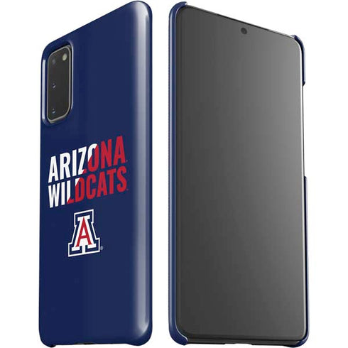 University of Arizona Wildcats Logo Split Blue Galaxy S20 Lite Case