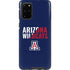 University of Arizona Wildcats Logo Split Blue Galaxy S20 Plus Pro Case