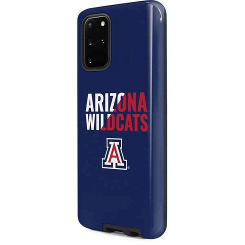 University of Arizona Wildcats Logo Split Blue Galaxy S20 Plus Pro Case