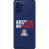 University of Arizona Wildcats Logo Split Blue Galaxy S20 Plus Skin