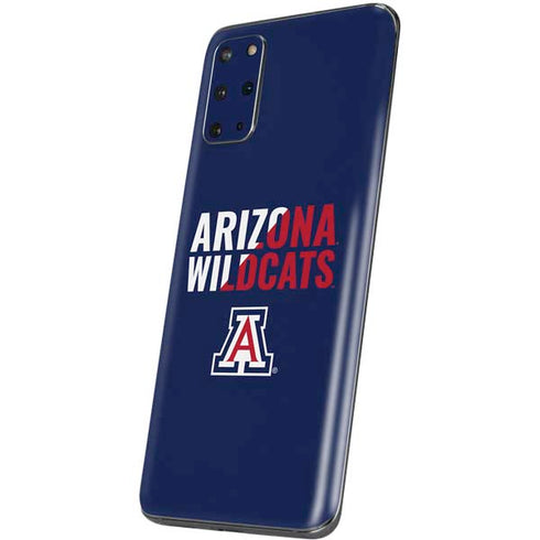 University of Arizona Wildcats Logo Split Blue Galaxy S20 Plus Skin