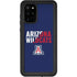 University of Arizona Wildcats Logo Split Blue Galaxy S20 Plus Waterproof Case