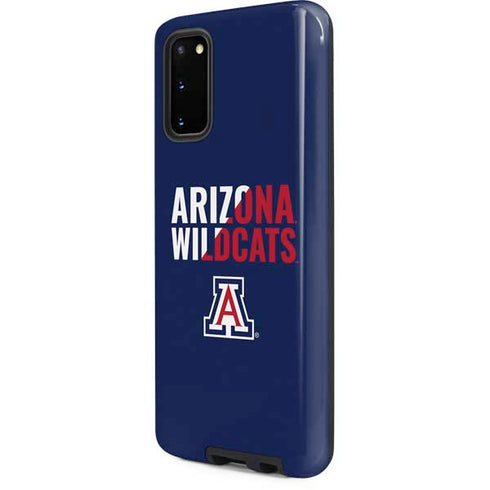 University of Arizona Wildcats Logo Split Blue Galaxy S20 Pro Case