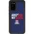 University of Arizona Wildcats Logo Split Blue Galaxy S20 Waterproof Case