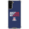 University of Arizona Wildcats Logo Split Blue Galaxy S21 FE Clear Case