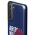 University of Arizona Wildcats Logo Split Blue Galaxy S21 FE Pro Case