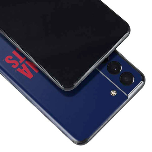 University of Arizona Wildcats Logo Split Blue Galaxy S21 Plus 5G Skin