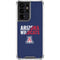 University of Arizona Wildcats Logo Split Blue Galaxy S21 Ultra 5G Clear Case