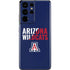 University of Arizona Wildcats Logo Split Blue Galaxy S21 Ultra 5G Skin