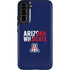 University of Arizona Wildcats Logo Split Blue Galaxy S22 Plus Pro Case