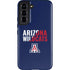 University of Arizona Wildcats Logo Split Blue Galaxy S22 Pro Case