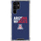 University of Arizona Wildcats Logo Split Blue Galaxy S22 Ultra Clear Case