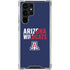 University of Arizona Wildcats Logo Split Blue Galaxy S22 Ultra Clear Case