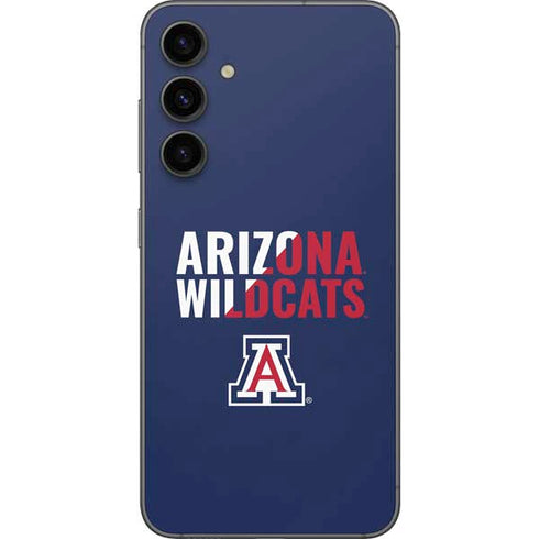 University of Arizona Wildcats Logo Split Blue Galaxy S23 FE Skin