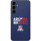 University of Arizona Wildcats Logo Split Blue Galaxy S23 FE Skin