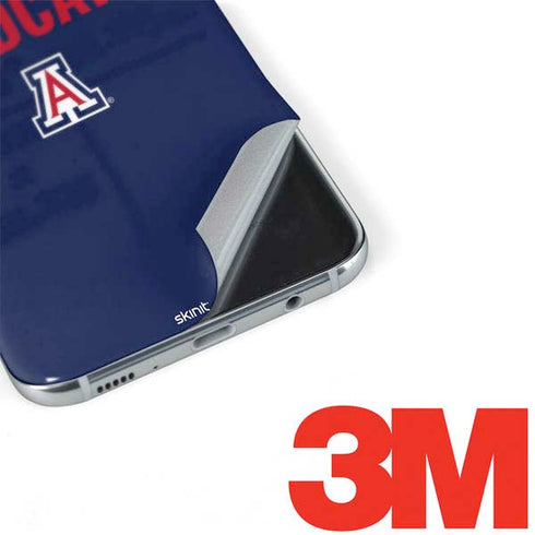 University of Arizona Wildcats Logo Split Blue Galaxy S8 Plus Skin