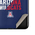 University of Arizona Wildcats Logo Split Blue Galaxy Z Flip Skin