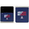 University of Arizona Wildcats Logo Split Blue Galaxy Z Flip3 5G Skin