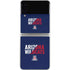 University of Arizona Wildcats Logo Split Blue Galaxy Z Flip3 5G Skin