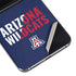 University of Arizona Wildcats Logo Split Blue Galaxy Z Flip5 5G Skin