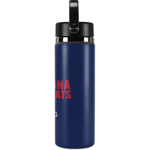 University of Arizona Wildcats Logo Split Blue Hydro Flask 20oz Wide Mouth Skin