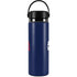 University of Arizona Wildcats Logo Split Blue Hydro Flask 20oz Wide Mouth Skin