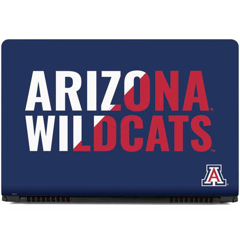 University of Arizona Wildcats Logo Split Blue Dell Inspiron Skin