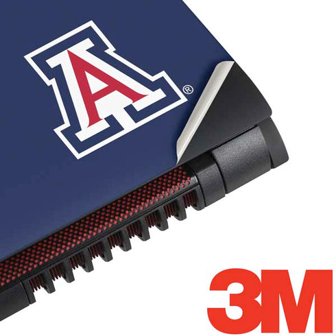 University of Arizona Wildcats Logo Split Blue Dell Inspiron Skin