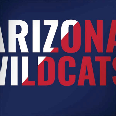University of Arizona Wildcats Logo Split Blue Dell Inspiron Skin