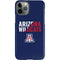 University of Arizona Wildcats Logo Split Blue iPhone 11 Pro Lite Case