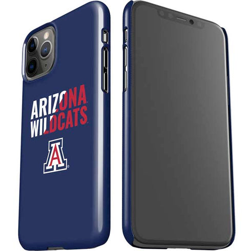 University of Arizona Wildcats Logo Split Blue iPhone 11 Pro Lite Case