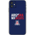 University of Arizona Wildcats Logo Split Blue iPhone 11 Skin