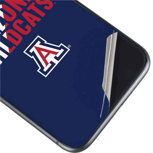 University of Arizona Wildcats Logo Split Blue iPhone 11 Skin