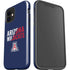 University of Arizona Wildcats Logo Split Blue iPhone 12 Mini Impact Case