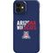 University of Arizona Wildcats Logo Split Blue iPhone 12 Mini Lite Case