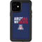 University of Arizona Wildcats Logo Split Blue iPhone 12 Mini Waterproof Case