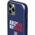 University of Arizona Wildcats Logo Split Blue iPhone 12 Pro Impact Case