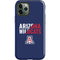University of Arizona Wildcats Logo Split Blue iPhone 12 Pro Impact Case