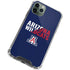 University of Arizona Wildcats Logo Split Blue iPhone 12 Pro Max Clear Case