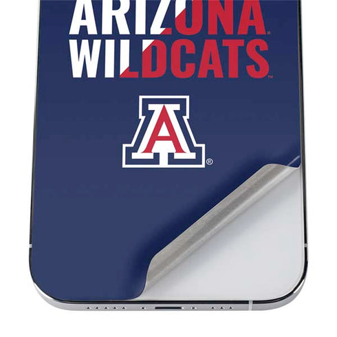 University of Arizona Wildcats Logo Split Blue iPhone 12 Pro Max Skin