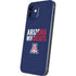 University of Arizona Wildcats Logo Split Blue iPhone 12 Skin