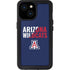 University of Arizona Wildcats Logo Split Blue iPhone 13 Mini Waterproof Case