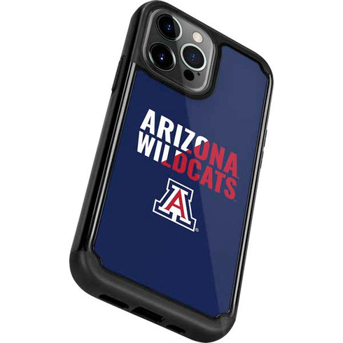 University of Arizona Wildcats Logo Split Blue iPhone 13 Pro Cargo Case