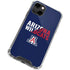University of Arizona Wildcats Logo Split Blue iPhone 14 Clear Case